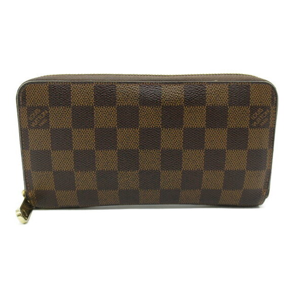 Louis Vuitton Handbags - Louis Vuitton Zippy Wallet round long canvas Damier brown